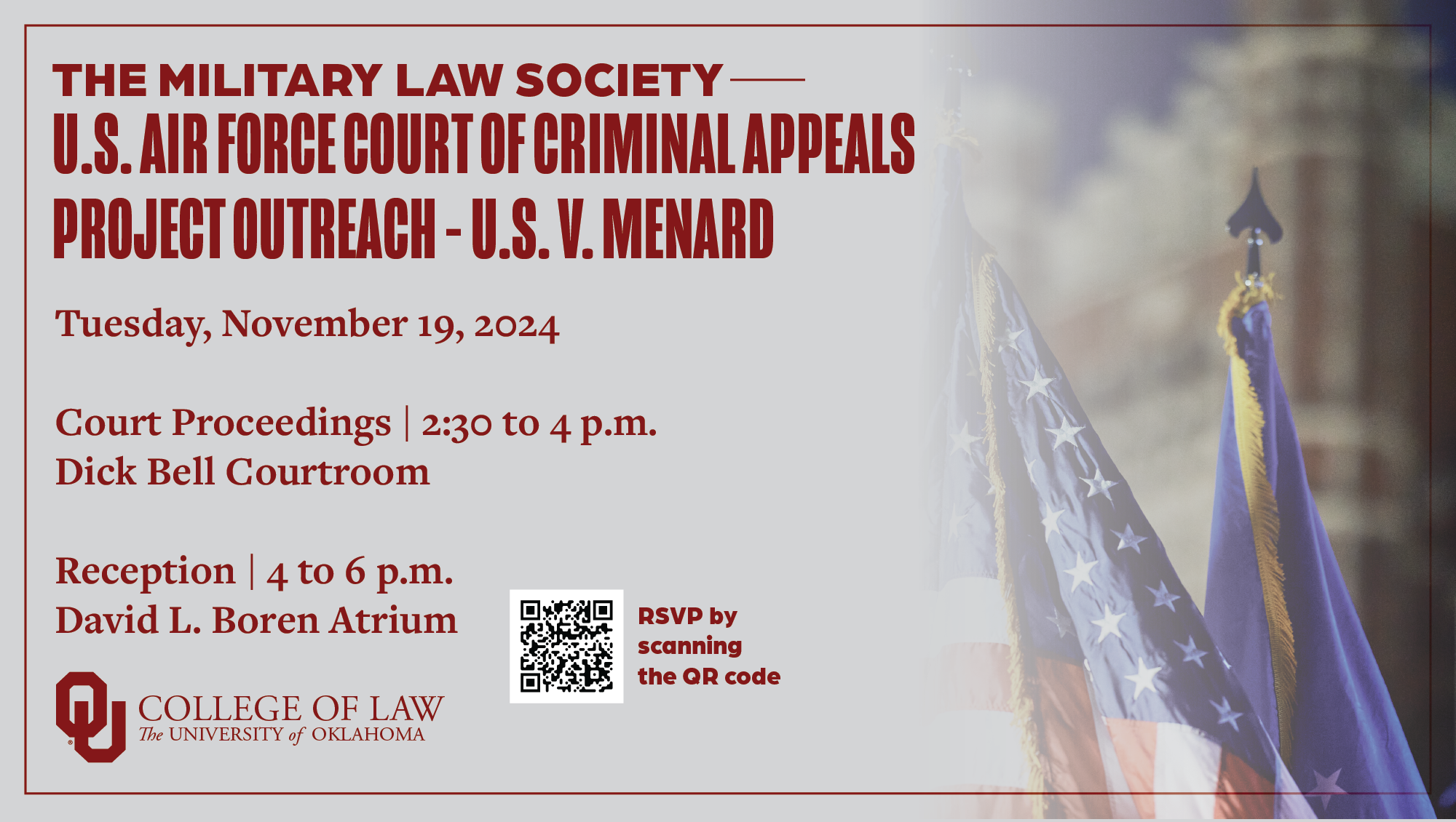 U.S. Air Force Court of Criminal Appeals Project Outreach - U.S. v. Menard 