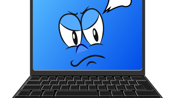 Angry laptop