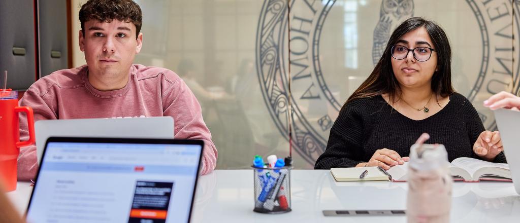 Students in the ALC Study Room
