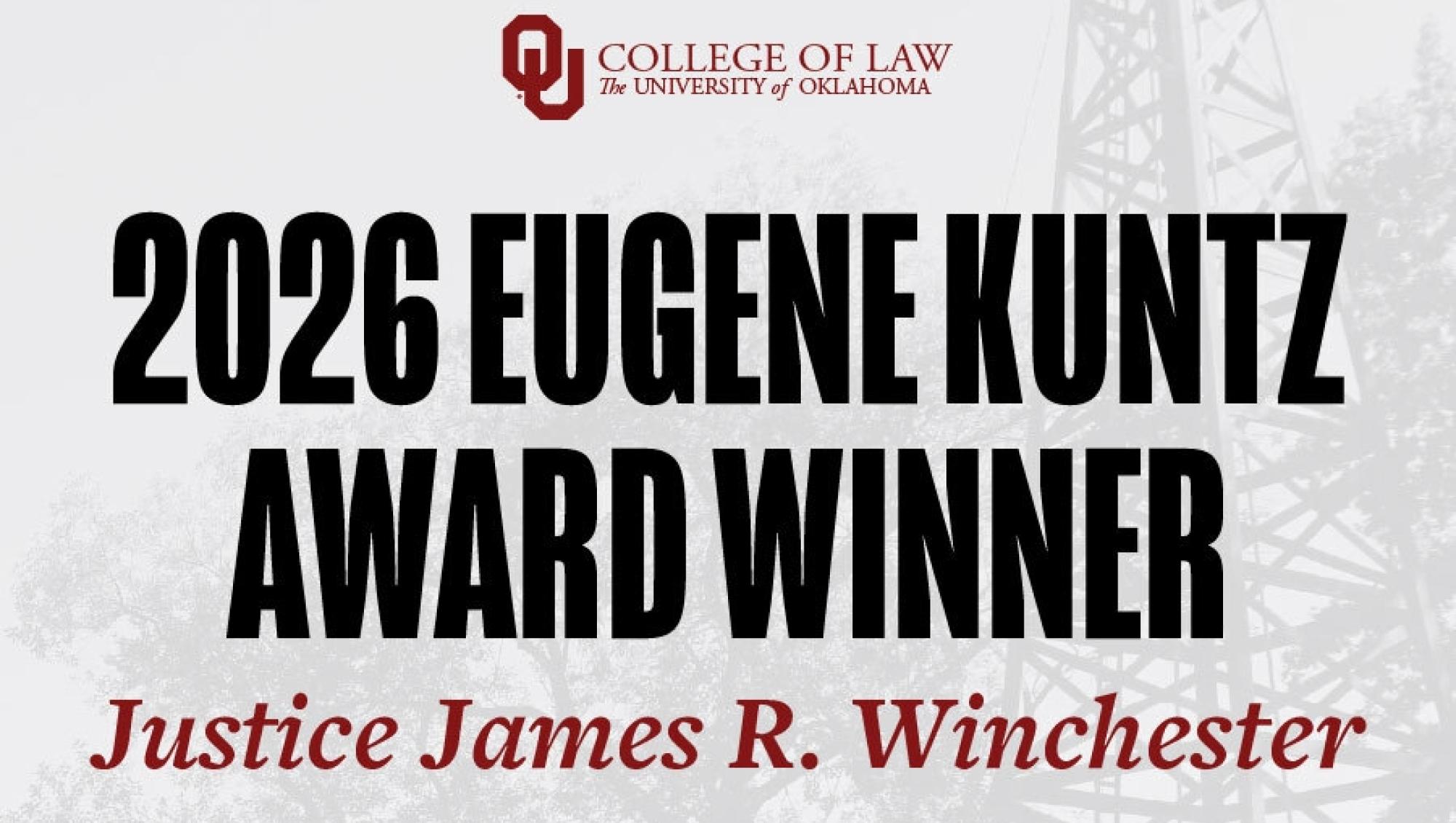 2026 Kuntz Conference Winner: Justice Winchester