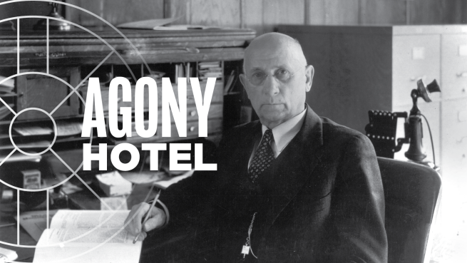 Monnet Agony Hotel Graphic