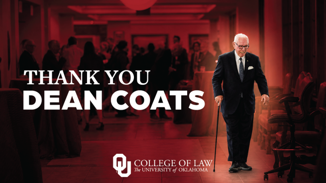 Thank you Dean Coats
