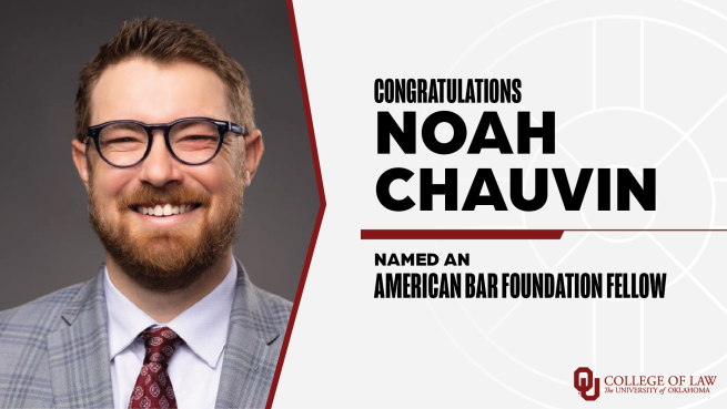 Noah Chauvin Named ABF Fellow