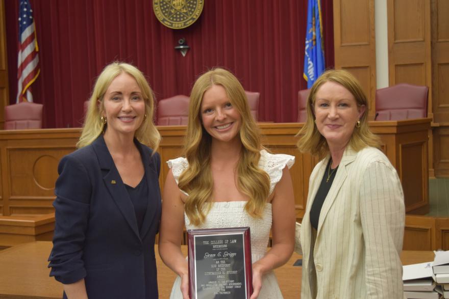 Photo of Dean Carpenter, Grace Griggs, and Dean Needham