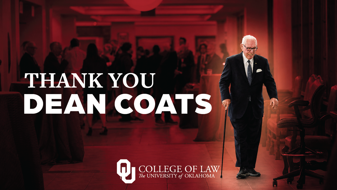 Thank you Dean Coats